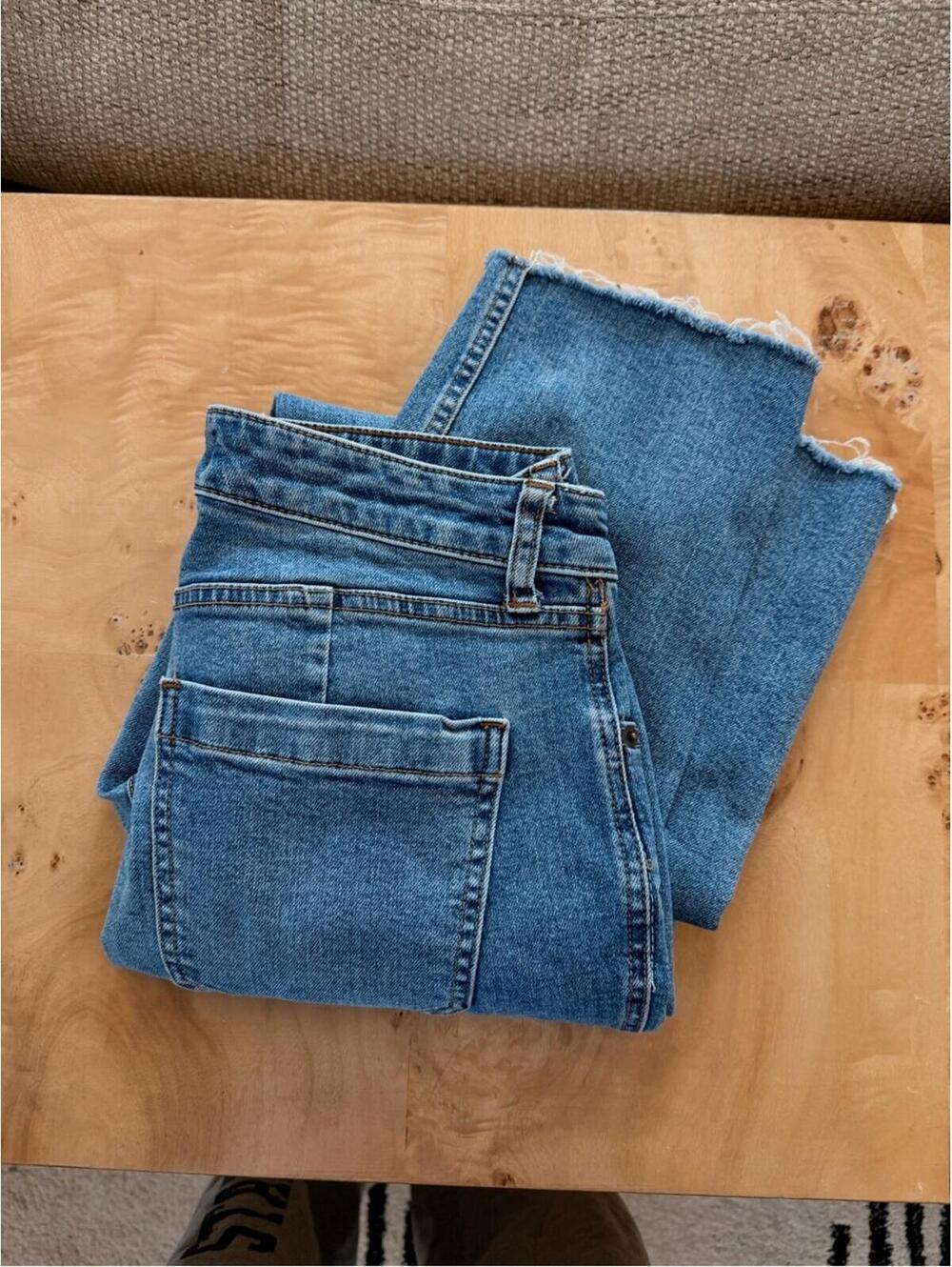 We The Free Light Blue High-Rise Denim Jeans
